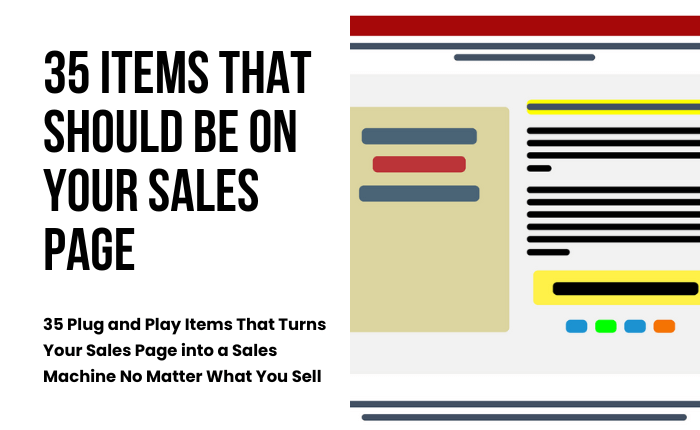35 Things You Should Get Right on Your Sales Page If You Want to Sell Like Crazy